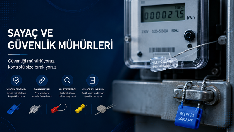 Sayaç ve Güvenlik Mühürleri